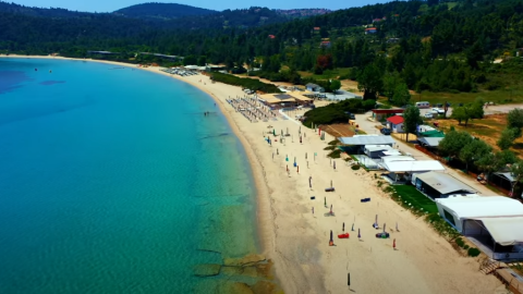 Paliouri beach, Chalkidiki